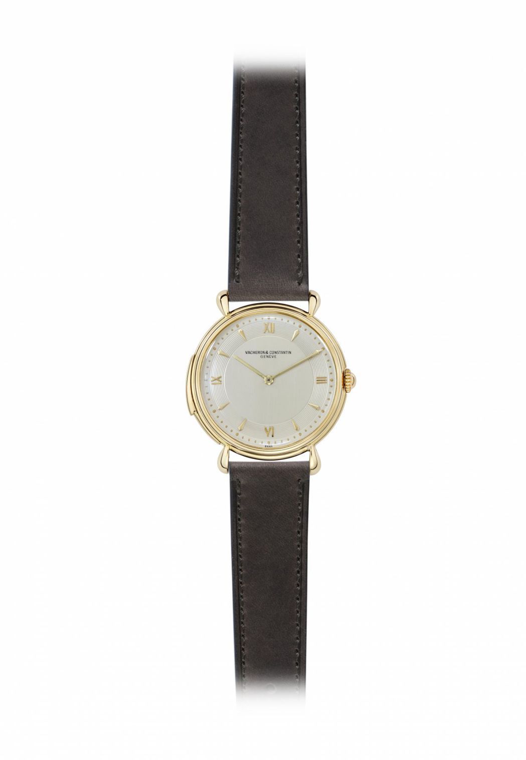 18K黃金超薄三問腕錶 ref.11761(1951）。圖片來源/Vachero...