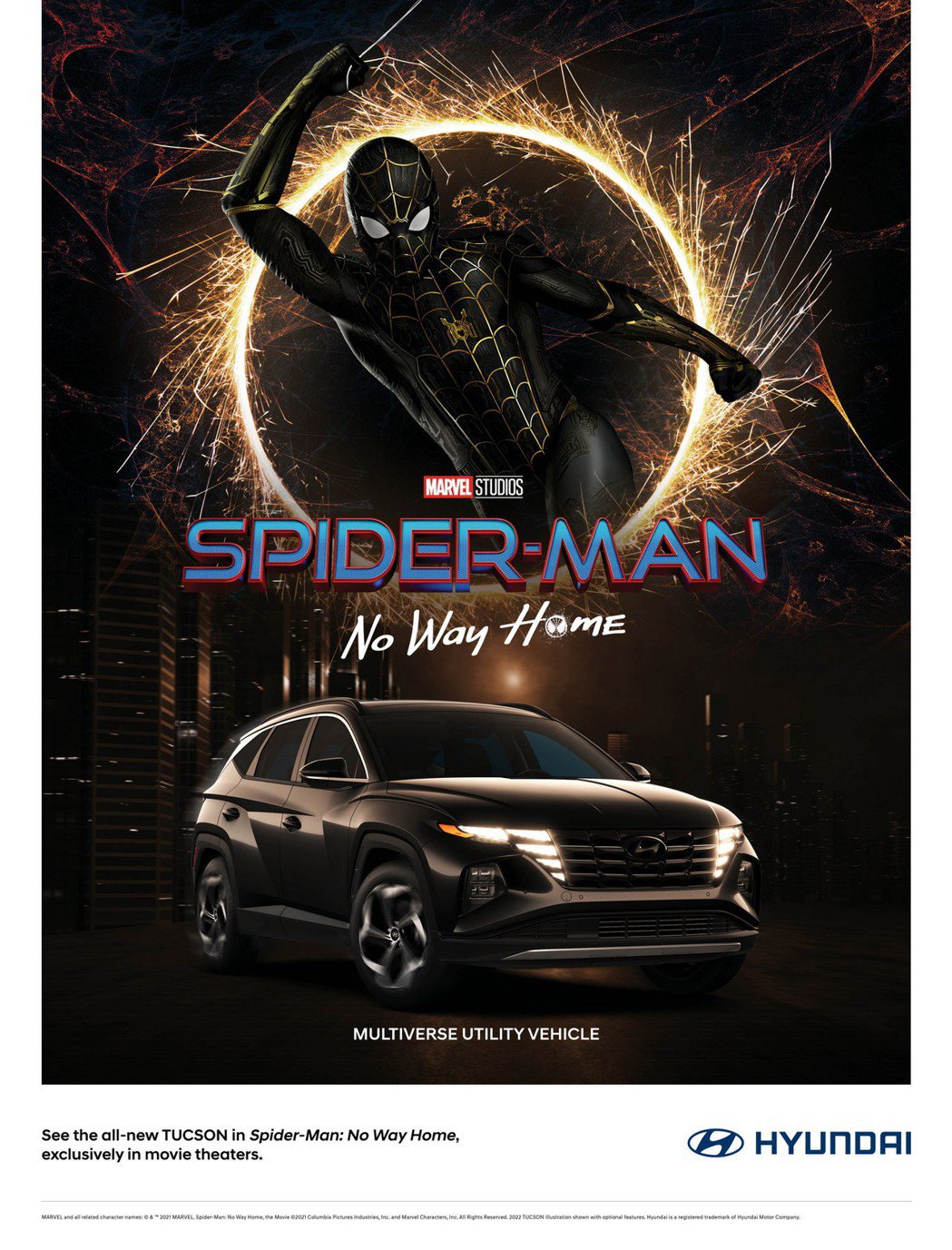 全新蜘蛛人電影加持，Hyundai Tucson及IONIQ 5將登上大銀幕。 ...