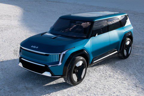續航達482公里、品牌首款大型純電休旅　Kia Concept EV9發表預覽未來！