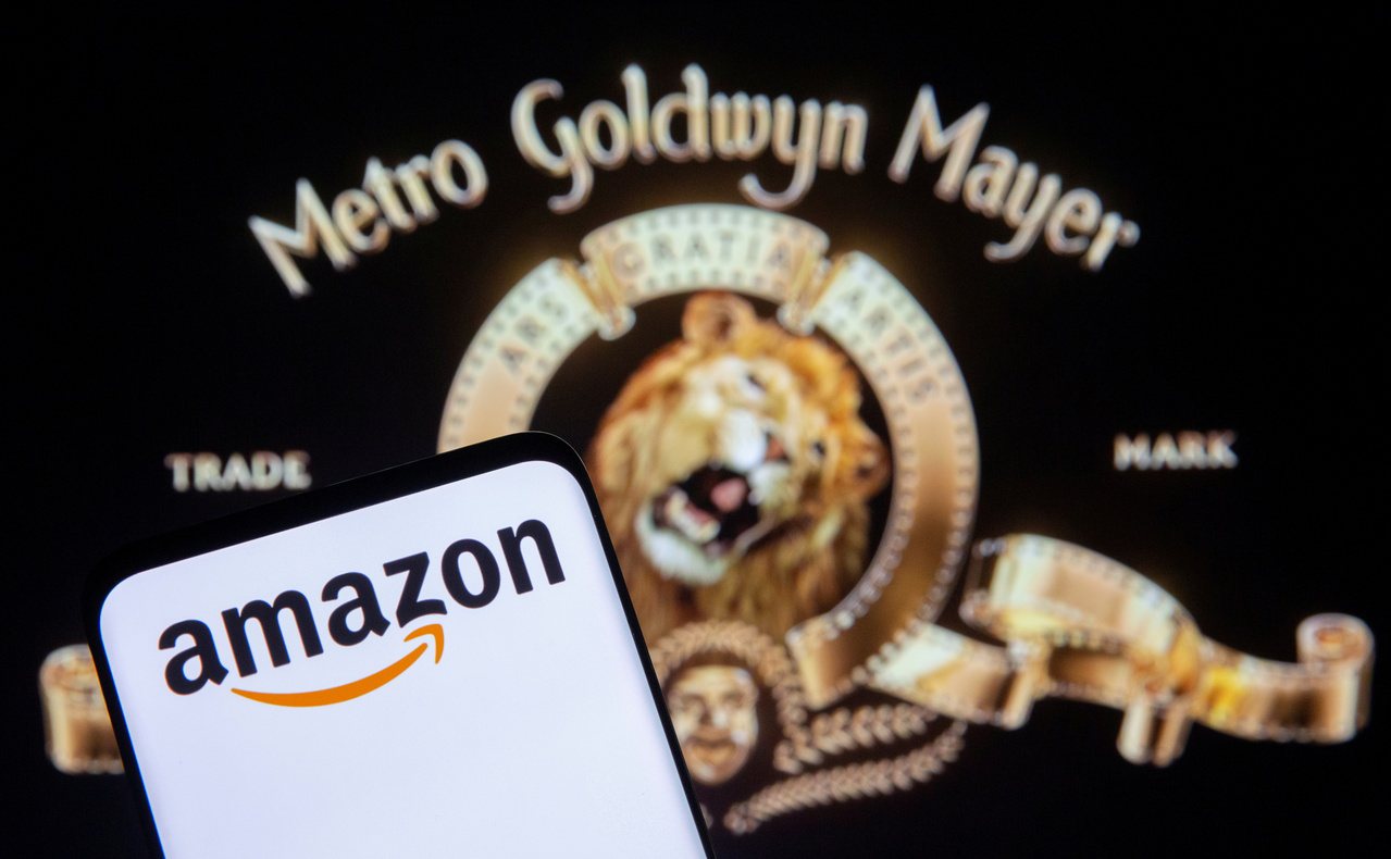 亞馬遜（Amazon）今年五月曾宣告要併購好萊塢製片商米高梅公司（MGM）。 圖／路透