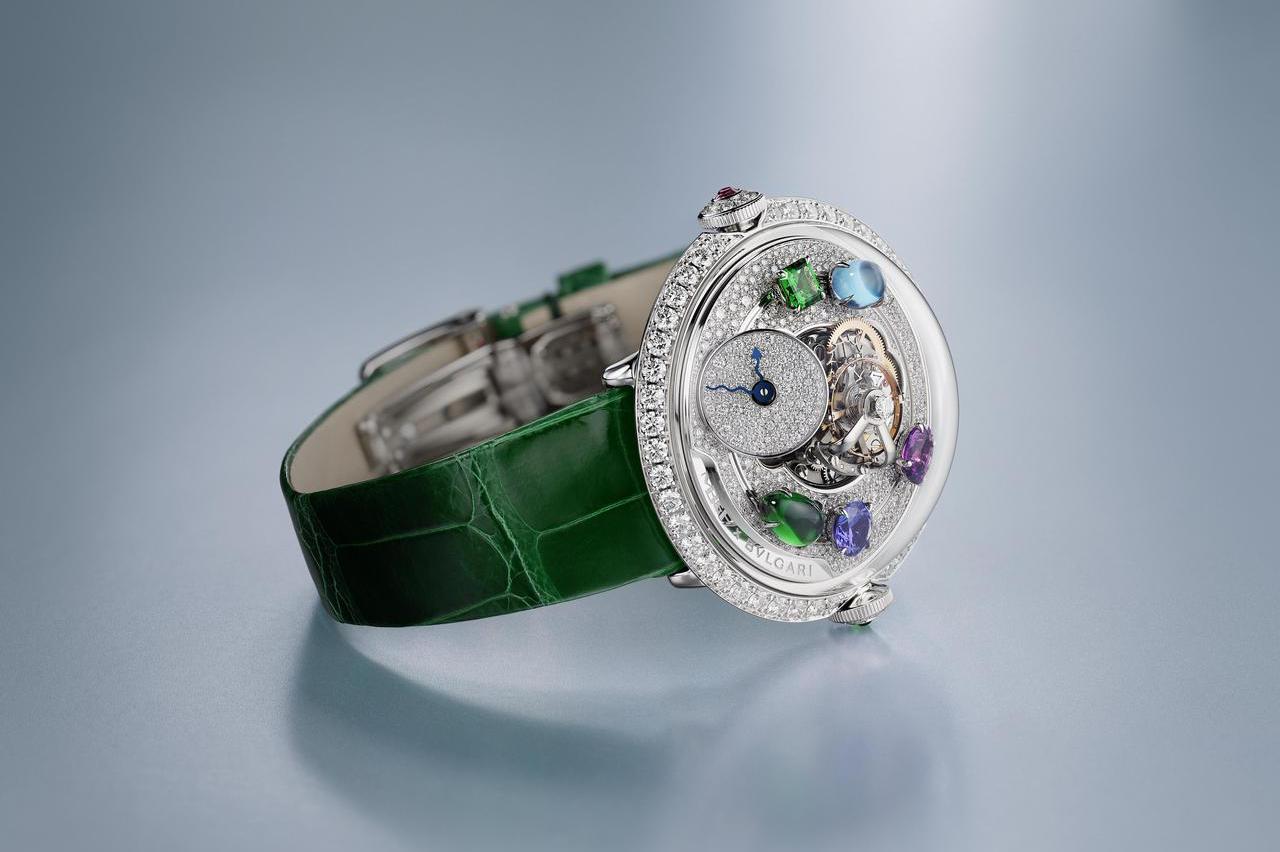 寶格麗 X MB&F聯名女性珠寶表！像極了繽紛彩色小宇宙