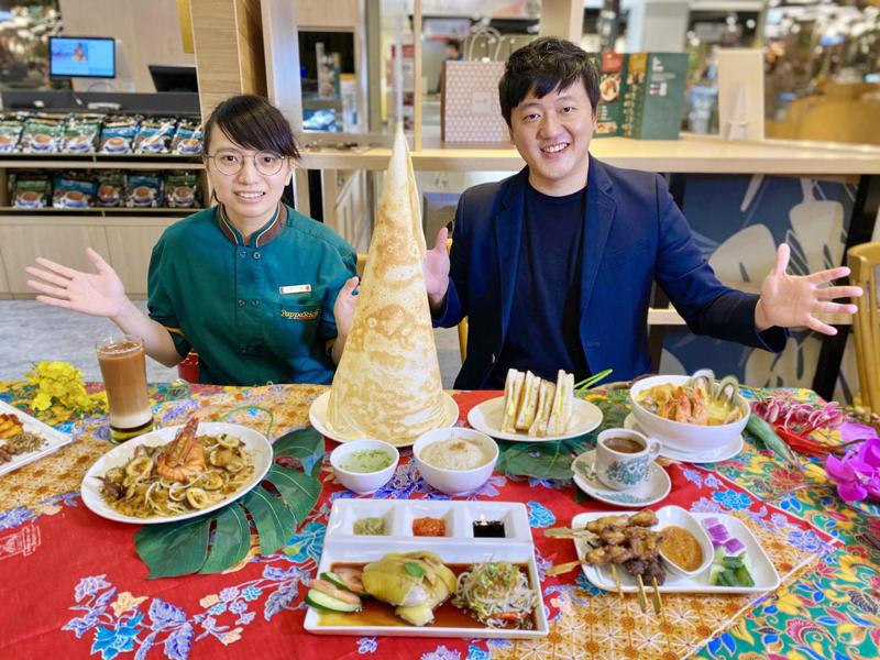 「PappaRich金爸爸」以匯集馬來西亞民間道地小吃與名菜聞名。記者宋健生/攝影
