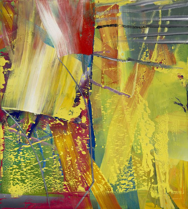 Gerhard Richter「燭光」1984年作，200.3 x 179.7公...