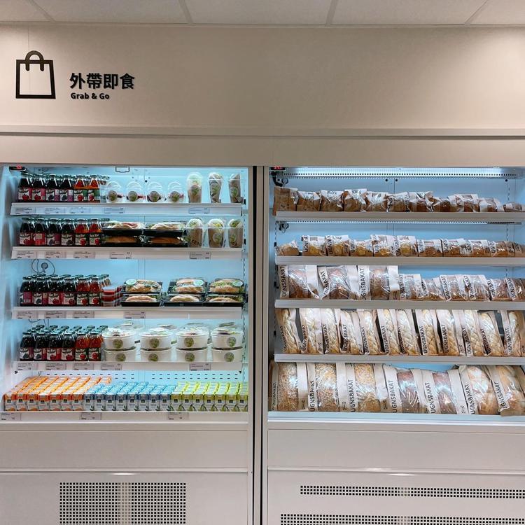 IKEA台北城市店－小巨蛋，加強外帶美食。記者劉小川／攝影