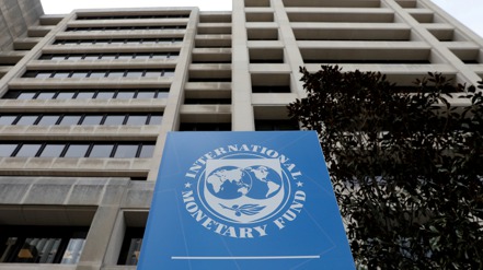 IMF國際貨幣基金。（路透）