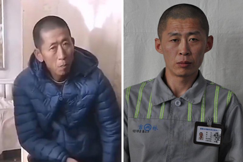 吉林男子(左)被誤認為北韓籍罪犯（右）。圖翻攝自好看視頻
