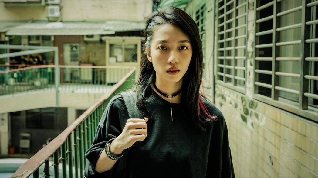 王渝萱在「該死的阿修羅」飾演叛逆少女。圖／金馬執委會提供