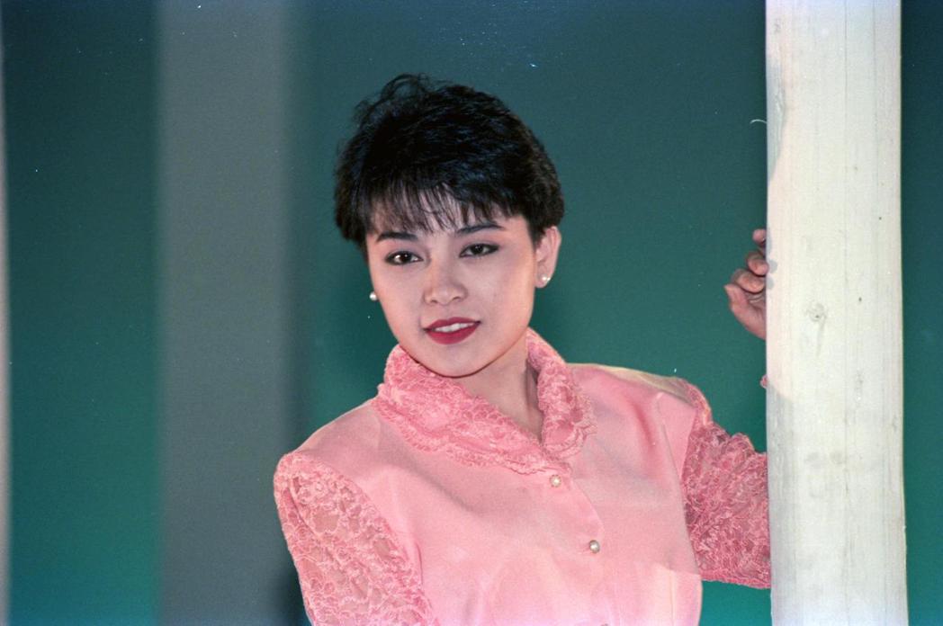 千百惠80年代是當紅女歌手。 圖／聯合報系資料照