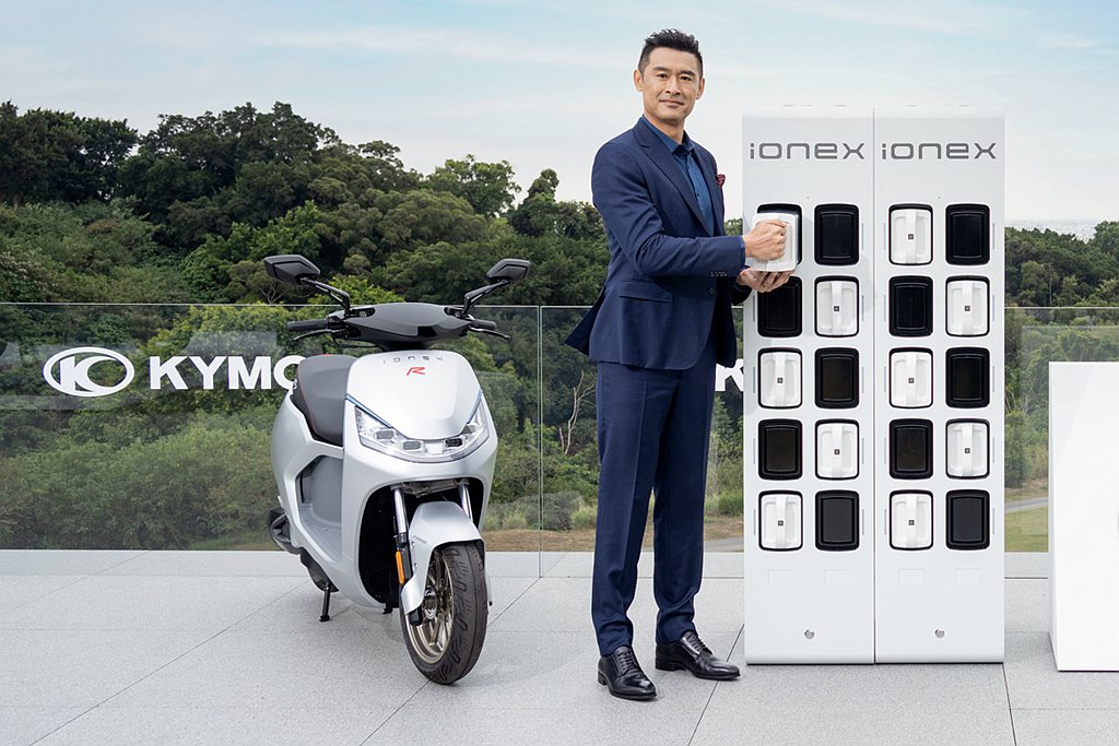 KYMCO Ionex 3.0電動車款，推出無所不在的便利換電站，目標打造全台密...
