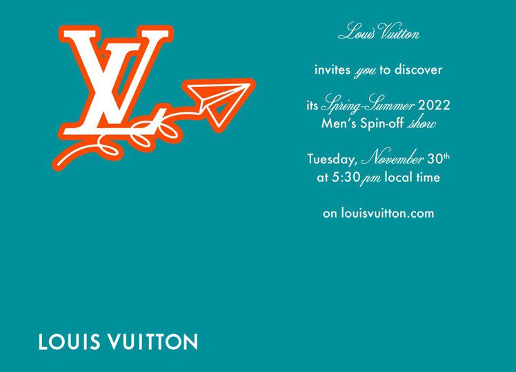 路易威登將於台灣時間12月1日周三早上6點30分在邁阿密發表的2022春夏男裝Spin-off秀，也是Virgil Abloh最後作品。圖／LV提供