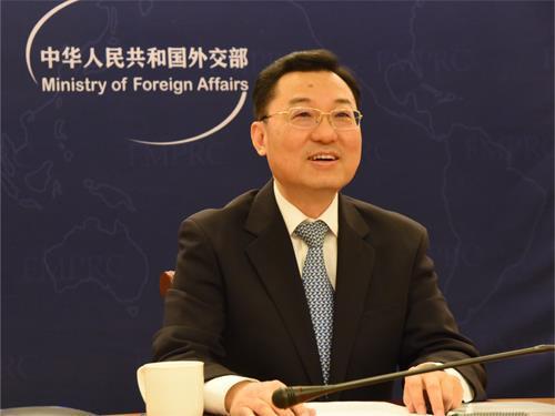 大陸外交部副部長謝鋒30日表示，中美經貿合作不是發生在真空裡，必然受中美關係大環境影響。（圖／取自大陸外交部網站）