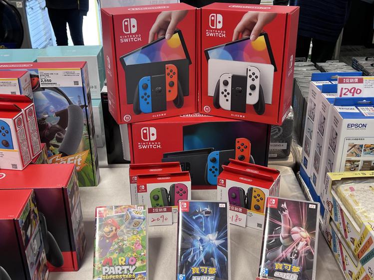 最新推出的Nintendo Switch（OLED款式）、遊戲片貨量充足超好買。...