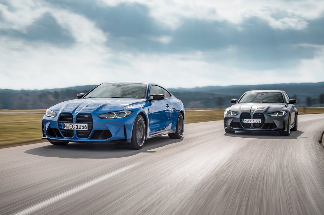 全新BMW M3 Competition M xDrive & M4 Competition M xDrive。 圖／汎德提供