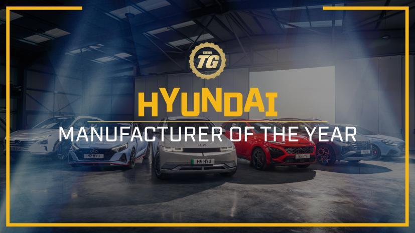 Hyundai現代汽車榮獲《Top Gear》2021年度汽車製造商。 摘自To...