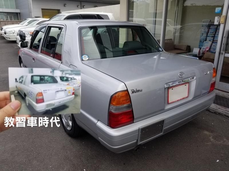一位日本網友尋覓三年，終於發現他當初在駕訓班開過的那輛愛車。圖擷取自twitter