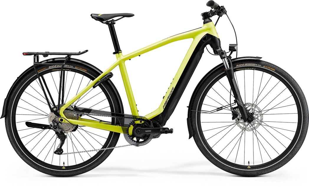 美利達電動輔助自行車是兼具健身、綠色環保交通代步功能的聖品。 驊采／提供