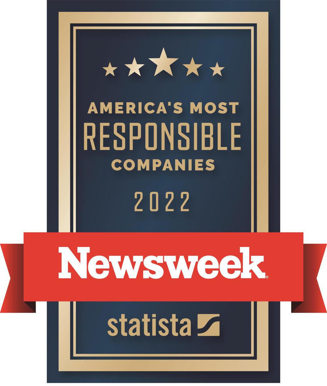 貿聯控股三度蟬聯美國《新聞週刊》- 「2022美國最佳社會責任企業」。貿聯/提供