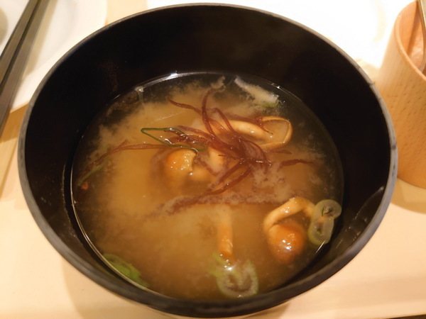 松茸味噌湯