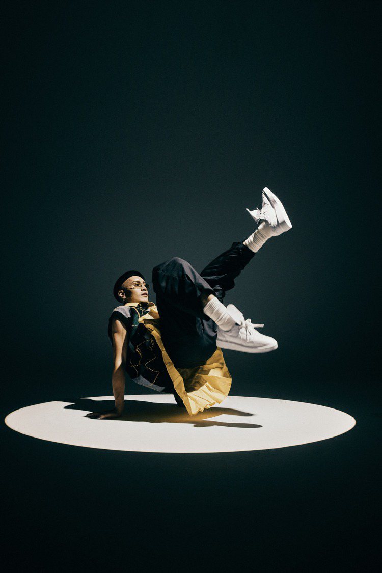 黃宣詮釋Nike Peaceminusone GD Kwondo 1鞋6,250元。圖／INVINCIBLE提供
