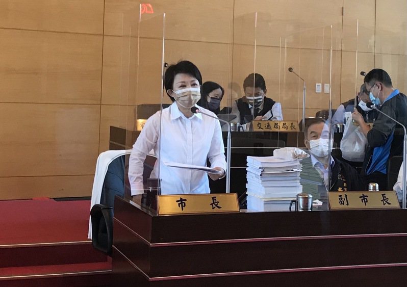 台中市長盧秀燕今早首度針對公投案表態，盧秀燕說，命只有一條，不能做商業利益交換，她立委反美牛，現在反美豬。記者洪敬浤／攝影