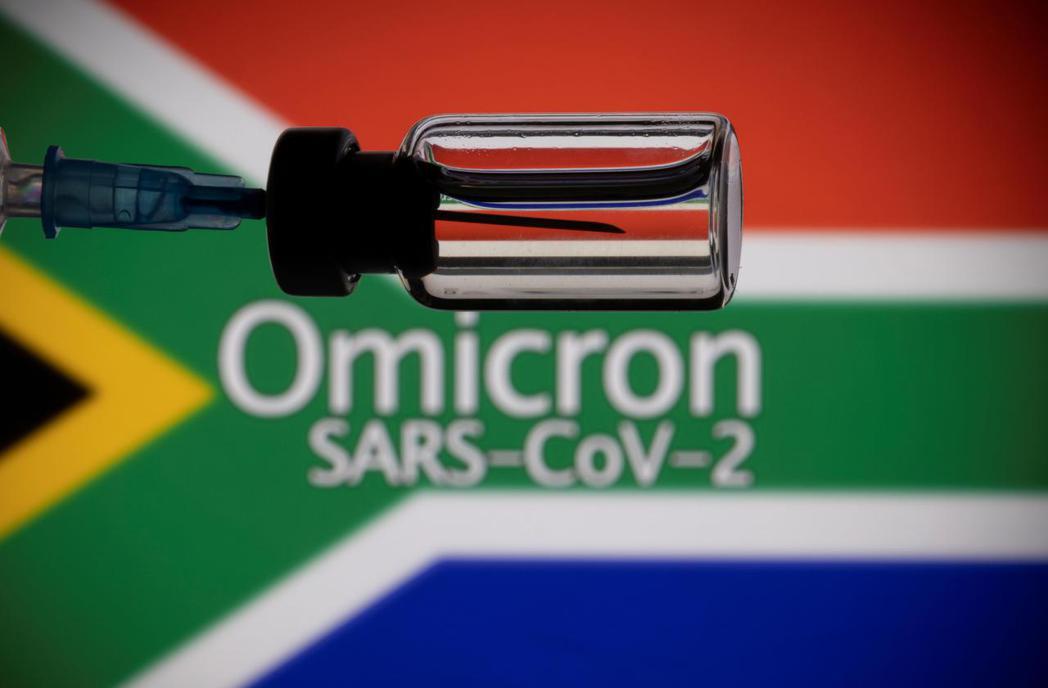 新冠變種病毒Omicron最早在南非發現，世界衛生組織用希臘字母命名。路透