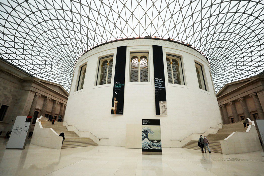 圖為大英博物館。 圖／新華社