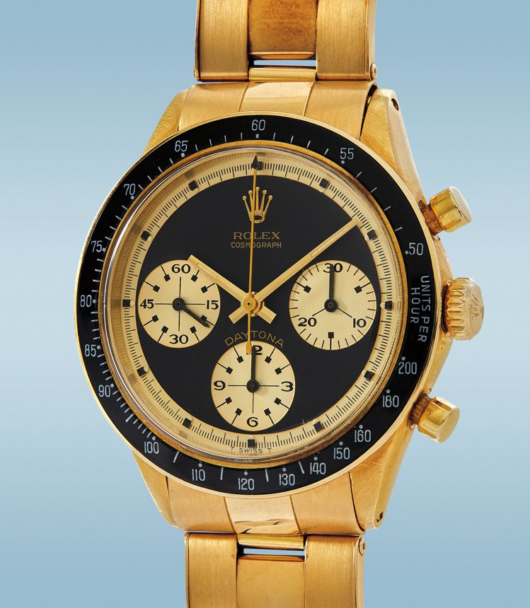 勞力士型號6241黃金計時鍊帶腕表，備「Paul Newman, John Pl...