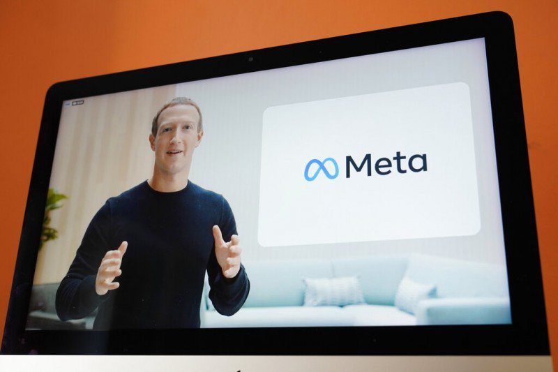 臉書母公司正式改名為Meta｜圖片來源：美聯社