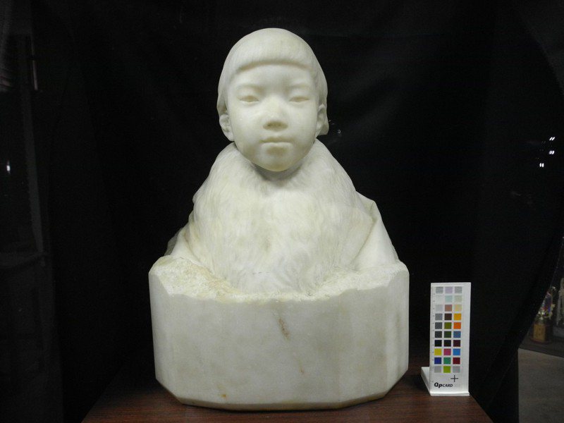 黃土水「少女像」。圖／台北市立文獻館提供