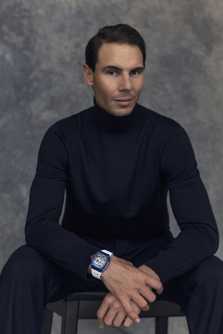 身為史上第七位男子生涯單打全滿貫、第二位男子生涯單打金滿貫得主的Rafael Nadal，受到全世界網球迷的熱愛，是「紅土天王」、更是RICHARD MILLE的品牌超級好友。圖 / RICHARD MILLE提供