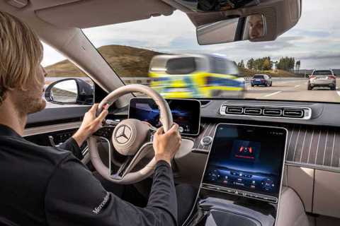 Mercedes-Benz的自動駕駛功能 通過國際Level 3認證