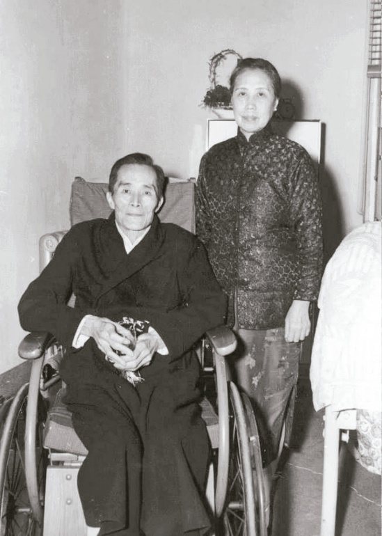 梅貽琦(左)與夫人，合影於1960年。（圖／本報資料照片）