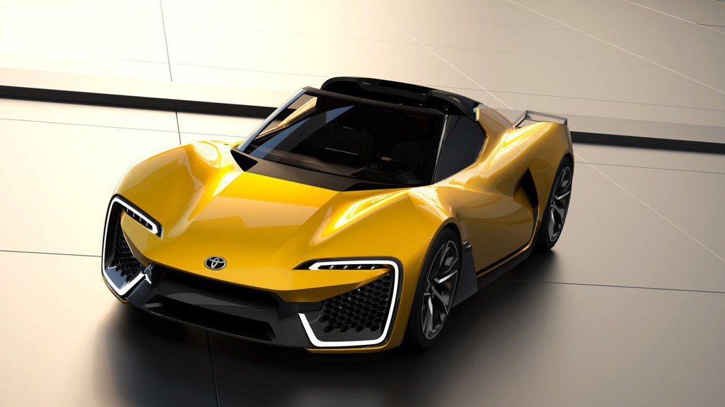 Sports EV Concept採用Targa開頂的設計。 圖／摘自Toyot...