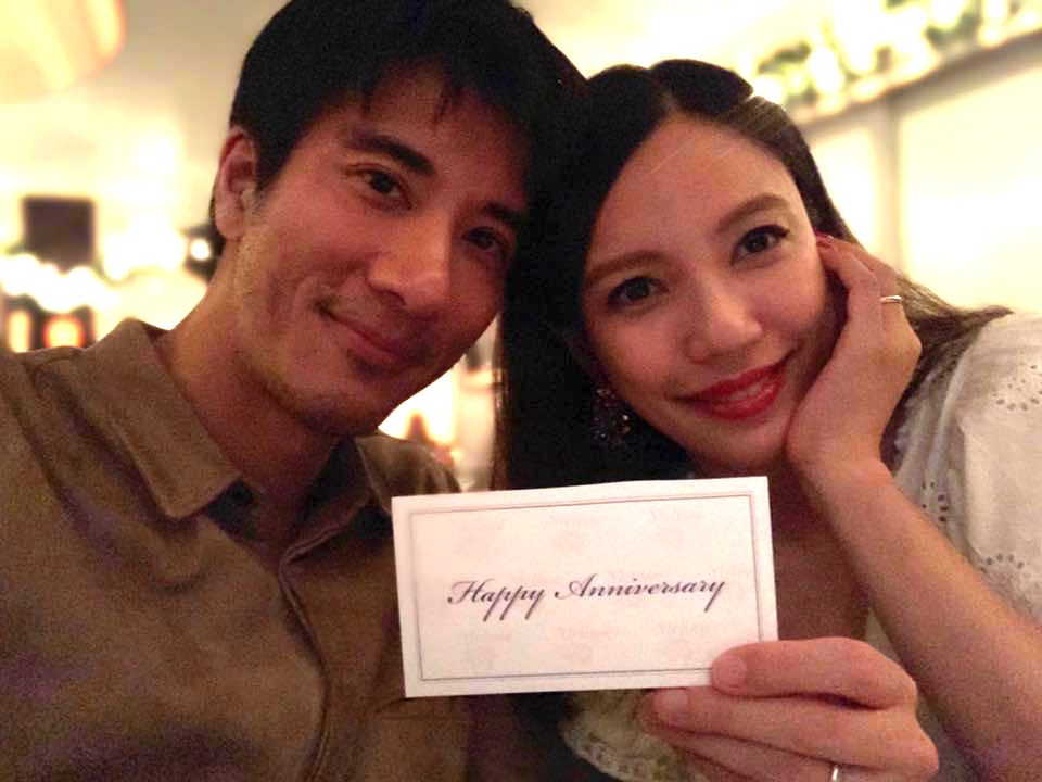 王力宏和老婆李靚蕾婚變。圖／擷自臉書