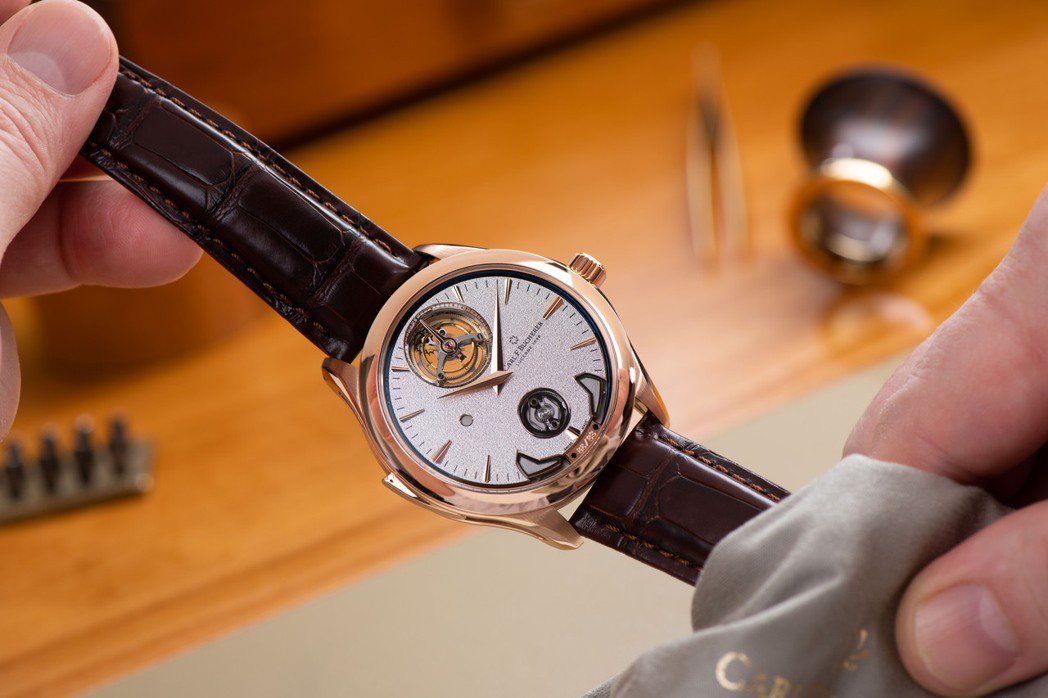 寶齊萊推出馬利龍交響樂三問腕錶。寶齊萊/提供