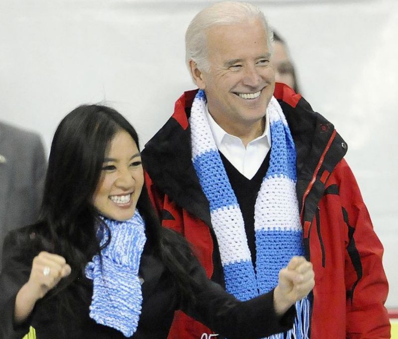 美国总统拜登提名退役的华裔花式滑冰好手关颖珊出任驻贝里斯大使。  图／撷取自关颖珊IG(photo:UDN)