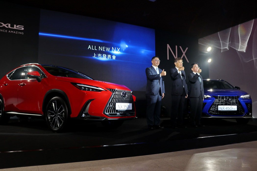Lexus全新NX正式售價從163萬起，年販目標則為1萬台。 記者陳威任／攝影
