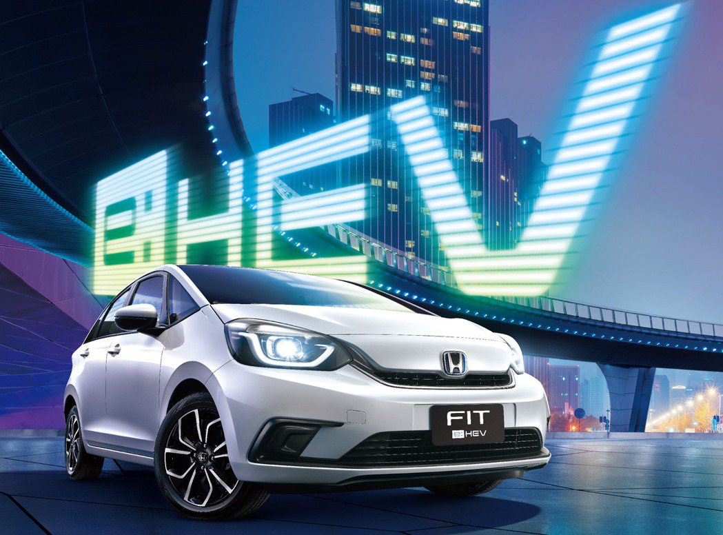 Honda FIT e:HEV擁有本田新世代電驅雙動能科技。 圖／台灣本田提供