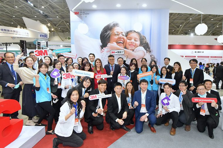 3M台灣醫療產品團隊共同打造高優質照護品質。 圖／3M提供
