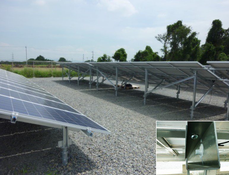 ROVAL為日本太陽能支架指定用的防鏽塗料。