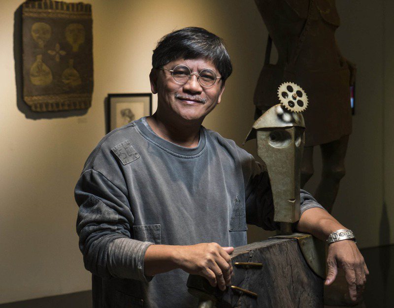 曾獲國家文藝獎的排灣族藝術家撒古流‧巴瓦瓦隆（Sakuliu Pavavaljung）近日爆出疑涉性侵醜聞。圖／北美館提供