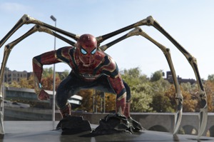「蜘蛛人：無家日」在北美地區首周周末票房高達2.6億美元。圖／索尼提供