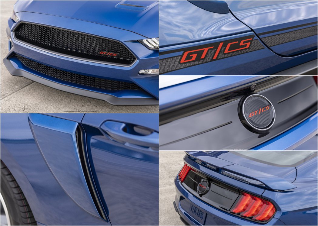 Mustang GT California Special有許多專屬套件。 圖／...