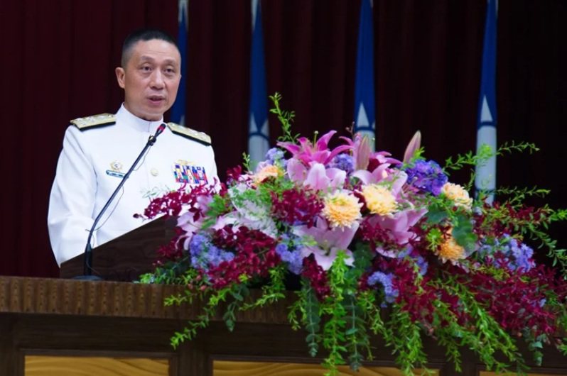 國防部證實，美軍今年曾邀請我海軍司令劉志斌赴美出席印太司令交接典禮。圖／軍聞社提供