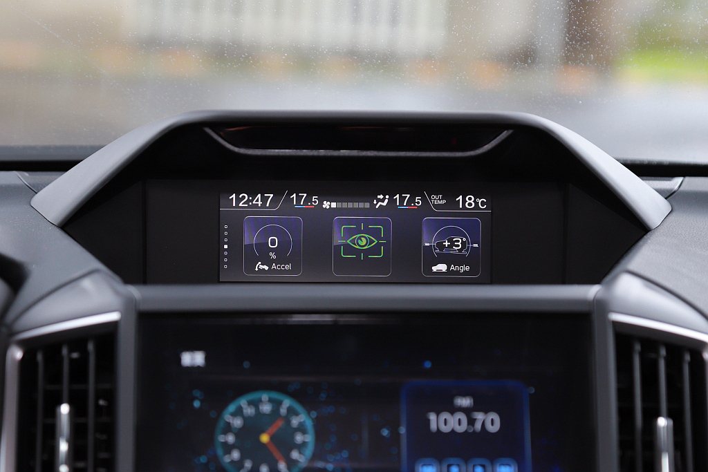 DMS智能駕駛警示系統於小改款Subaru Forester上導入手勢控制空調溫...