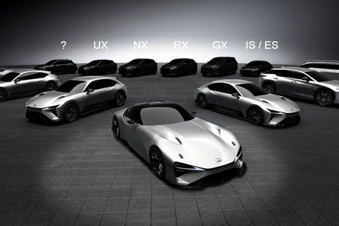 <u>Lexus</u>曝光全車系未來藍圖　竟出現一輛全新作品！