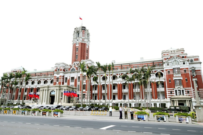 總統府是國內最高權力中心，前身是台灣總督府。圖／聯合報系資料照片