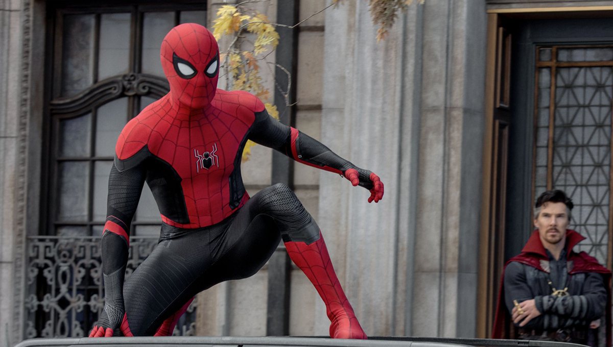 「蜘蛛人：無家日」在跨年期間票房依舊橫掃全美。圖／摘自imdb