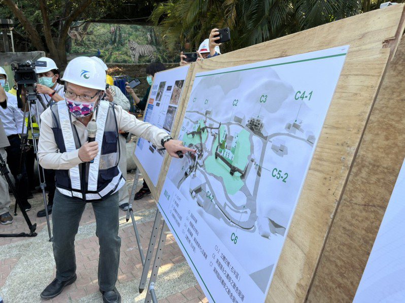 高雄壽山動物園目前正進行整建計畫，高市府行文國營企業，指名台電要捐8千萬引發爭議。 記者林巧璉／攝影
