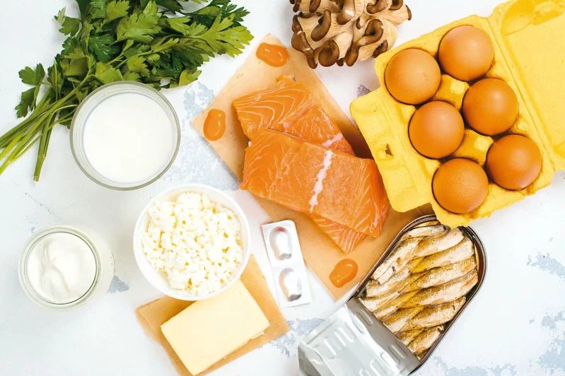 營養均衡預防骨質疏鬆，可補充高鈣食物。
 圖／123RF